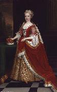 Portrait of Caroline Wilhelmina of Brandenburg-Ansbach Sir Godfrey Kneller